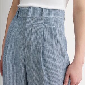 Everlane The Linen Way-High Drape Pant